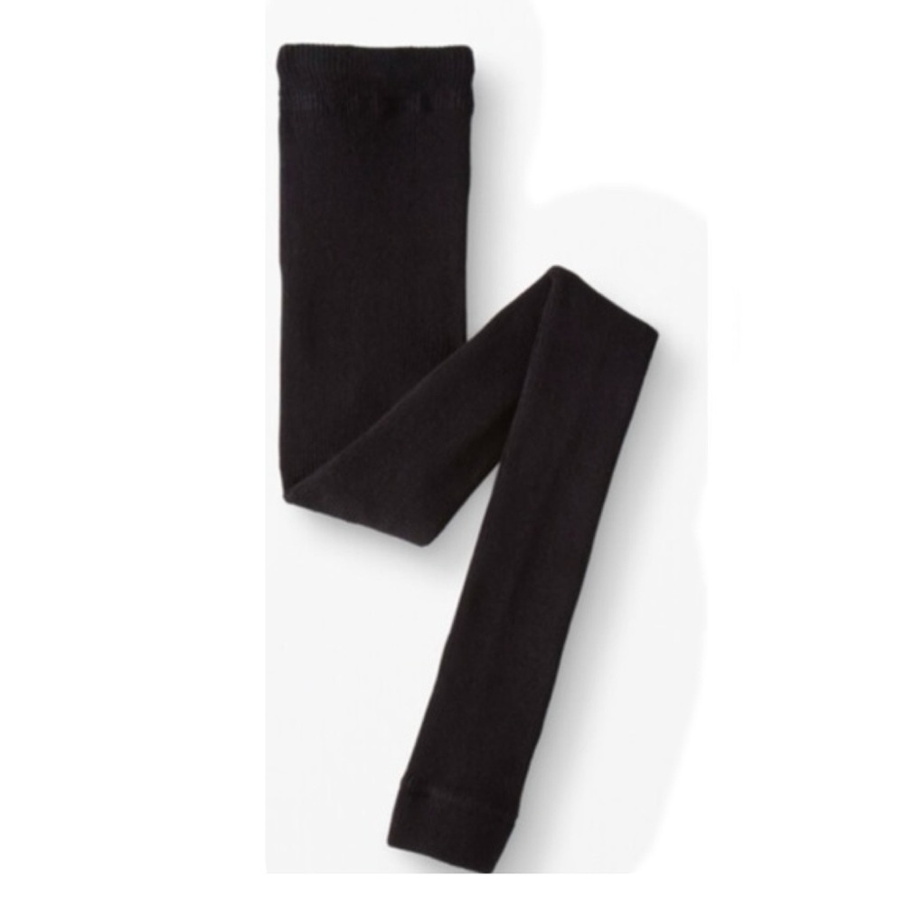 Hanna Andersson Ribbed Footless Tights